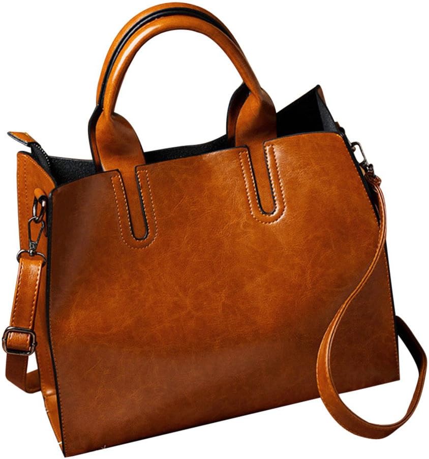 COOKI Womens Purses and Handbags Ladies Leather Crossbody Handbags Designer Satchel Tote Bag Shoulder Bags