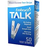 Embrace Blood Glucose Test Strip 50ct