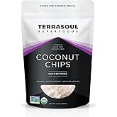 Terrasoul Superfoods Raw Coconut Chips (Organic), 12-ounce