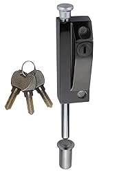FIREFLYWEB Spring Loaded Latch pin Black Heavy Duty