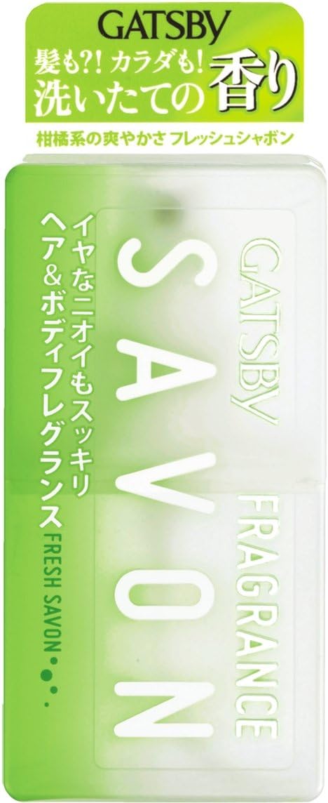 Amazon Co Jp Gatsby ギャツビー ヘア ボディフレグランス フレッシュシャボン 90ml ビューティー