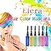 Elera Washable Temporary Hair Color Chalk Hair Color Dye Touchup Mascara for Kids Men and Woman