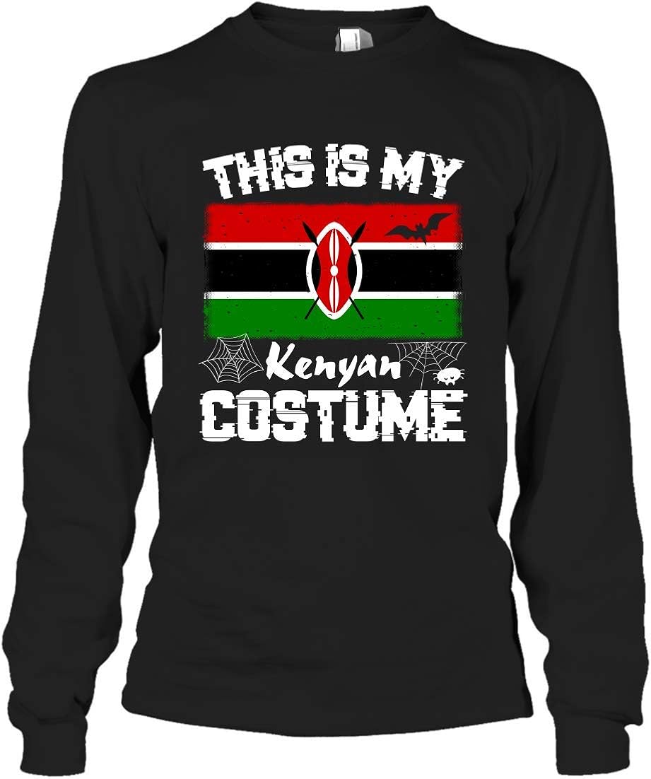 This is My Halloween Kenyan Costume Vintage Kenya Flag Gift