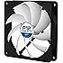 ARCTIC F12 PWM Rev. 2 - Fluid Dynamic Bearing Case Fan, 120mm PWM Speed Control