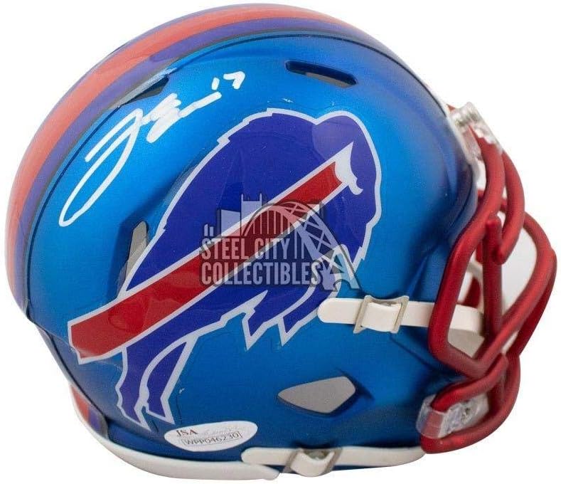 josh allen autographed football