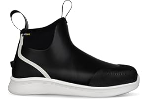 Kalkal Fishing Rain Boots for Men, Anti-Slip Waterproof Deck Boots, Durable Insulated Mud Booties for Gardening Fishing Boating, and Camping (Size 6-13)