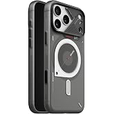 Aulumu A18 Frosted iPhone 18 Pro Max Case | Transparent Gray | MagSafe-Compatible | Signature CoolHyper Tech | Aluminum Camera Guard | Full-Cover | Glow-in-the-Dark | IML Process
