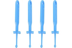 baginbaginbag Earwax Removal Tool, Safety Shield, Enhanced Grip, Hanging Hole, Reusable, for Personal Ear Care Hygiene Kit, 4