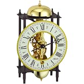 Qwirly Store: Hermle Kehl Mechanical Skeleton Table Clock 23003-000711