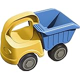 Haba Sand Play Dump Truck for Transporting and Unloading Dirt or Sand at the Beach or in the Backyard - 18 Months and Up