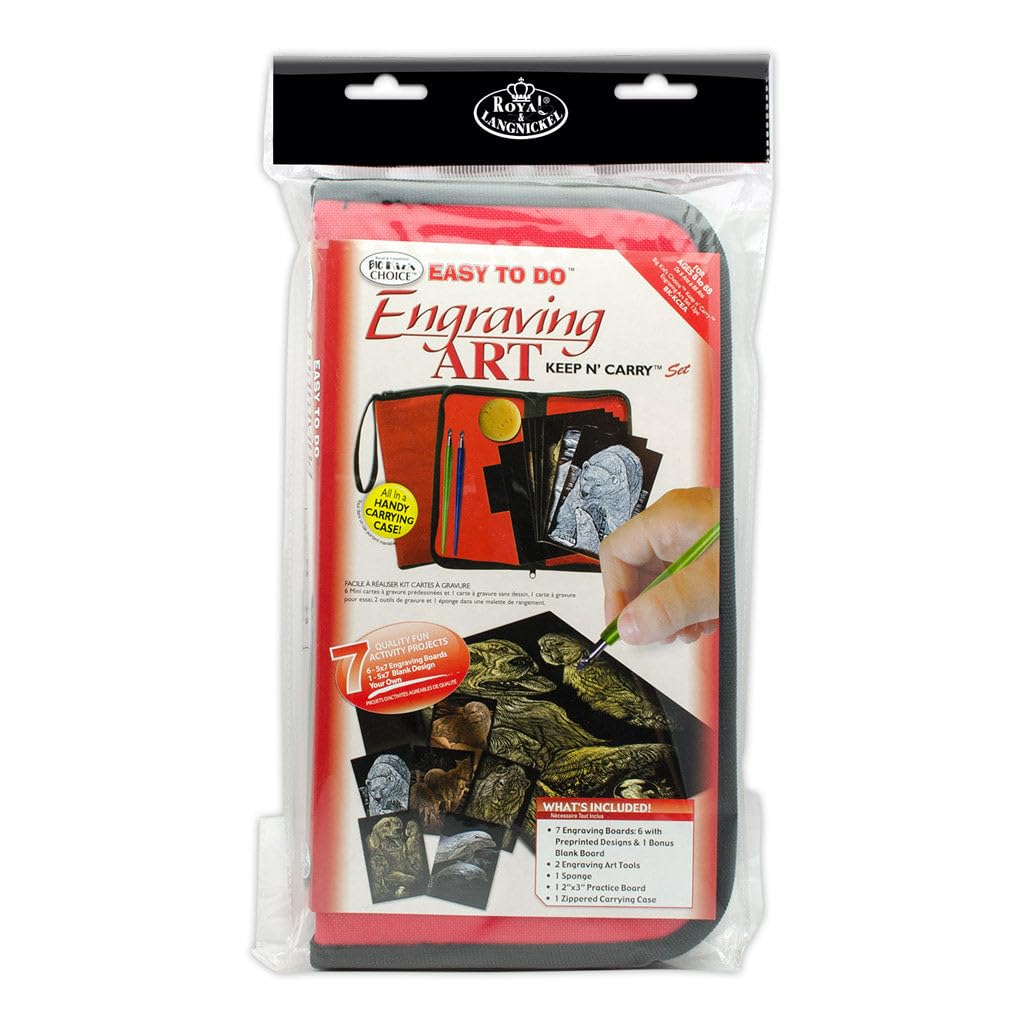 Royal & Langnickel Engraving Art Designed Painting Set