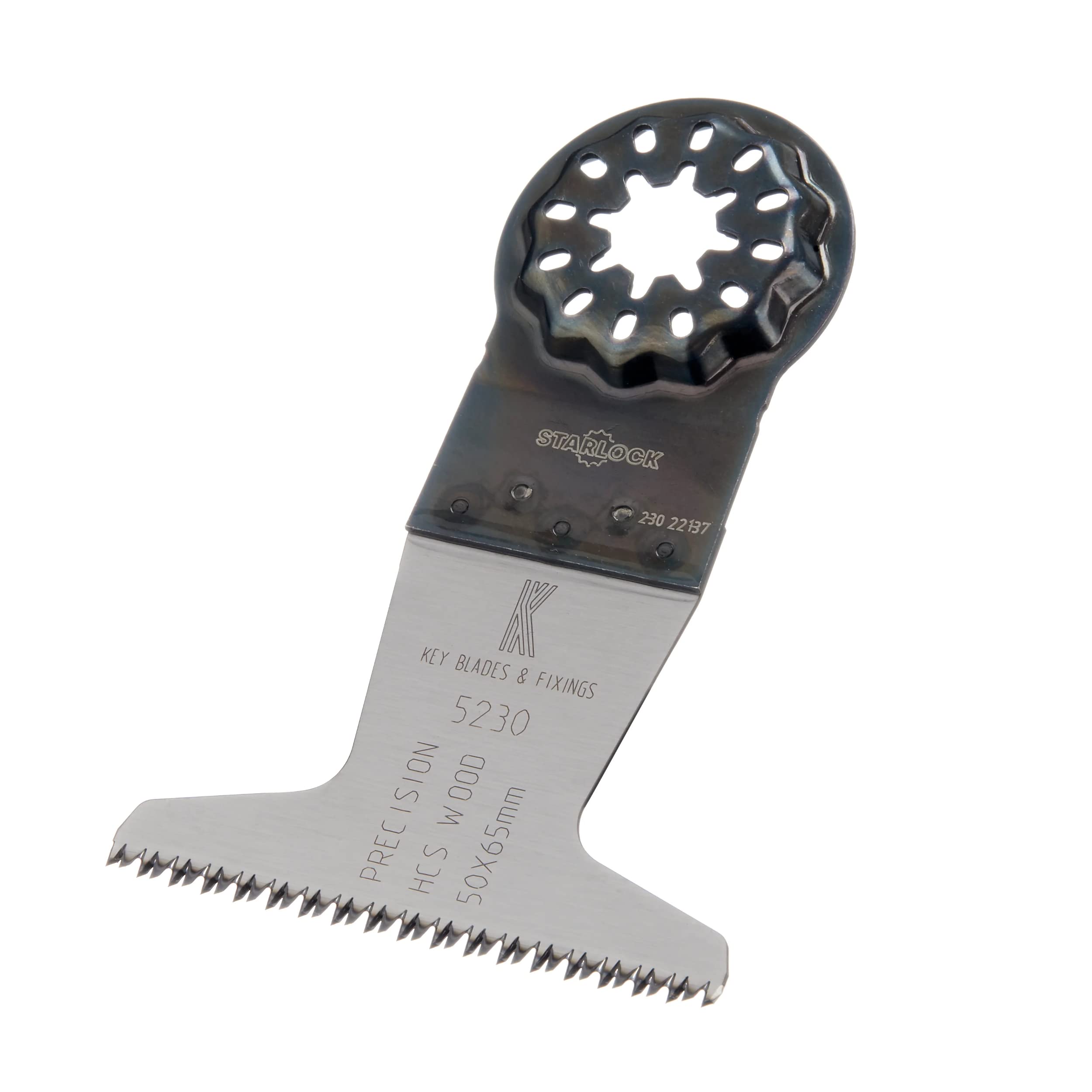 Key Blades and Fixings 50x65mm Starlock Pro E-Cut Saw Blade HCS - 5230