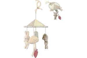 SOZOON Baby Crib Mobile Car Seat Toys and Stroller Toys Baby Toys 0-6 Months Teething Toys for Boys and Girls - Ideal Bebe Shower Gifts