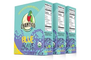 Chantico Sweet Granulated Agave Powder – 3 Box of 35/2.4 g Sachet, Convenient single-serve packaging, Low-carb, Keto, Sugar substitute, Perfect for use in baking, smoothies, coffee, tea, yogurt