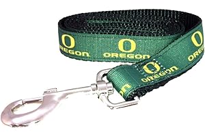 ALL STAR DOGS NCAA Oregon Ducks Dog Leash, Green, X-Small/6-Feet