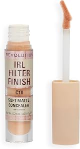Makeup Revolution IRL Filter Concealer Medium to Full Coverage C10 6g