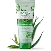 Skin 2.0 Tea Tree &amp; Aloe Gentle Exfoliating Scrub - Dermatologist Tested, Multi-Tasking Cleanser, Clears Skin - Anti-Aging, Clean Beauty, Cruelty-Free Korean Skincare for All Skin Types - 6.76 Fl Oz
