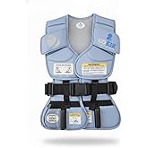 Gokiz 801 Child Restraint Vest – Lightweight Portable Car Seat Belt Positioner, Travel Safety Harness (Ages 3–6, Light Blue)
