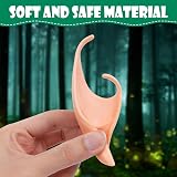 Aomig Pixie Elf Ears 2 Pairs Latex Elven Ears for Live Broadcast Halloween view 3
