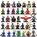 34pcs/lot Marvel DC Super Heroes Minifigures Avengers Iron Man Batman Building Blocks Sets Model Bricks Toys