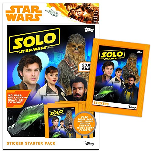 Solo A Star Wars Story Topps Sticker Starter Pack Desertcart