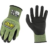 Mechanix Wear SpeedKnit S2EC06 Coated-Knit Work Gloves Small Green | Cut &amp; Abrasion Resistant Coated-Knit with High Dexterity, Touchscreen Compatibility &amp; Machine Washable Design