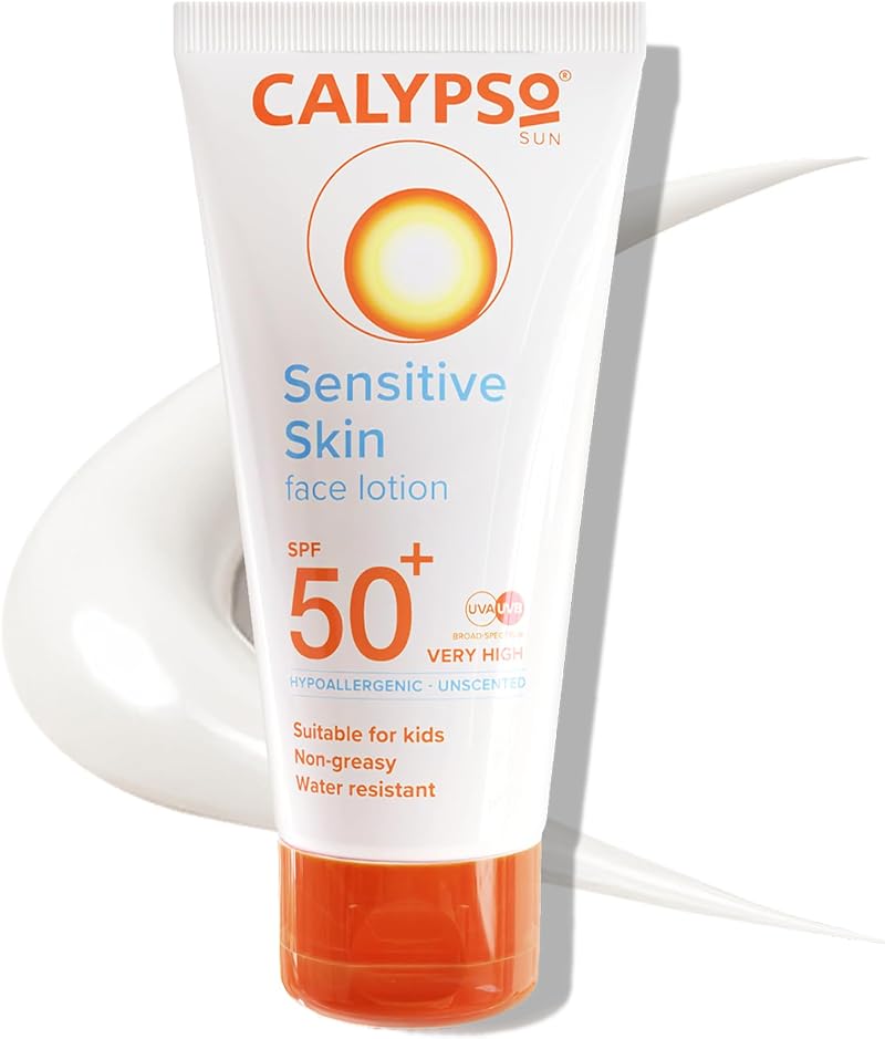 Calypso Sensitive Face Sun Lotion SPF 50+ Kids Hypoallergenic 50ml
