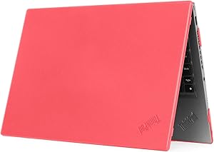 mCover Hard Shell Case for 14" Lenovo ThinkPad X1 Carbon (5th Gen & 6th Gen) Laptop (X1-Carbon-6G RED)