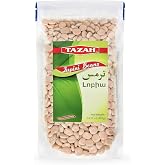 TAZAH Dry Lupini Beans, 14.11 oz (400g) | Whole lupin beans in a resealable 400 g pouch for soaking, boiling and debittering; serve seasoned with salt or spices