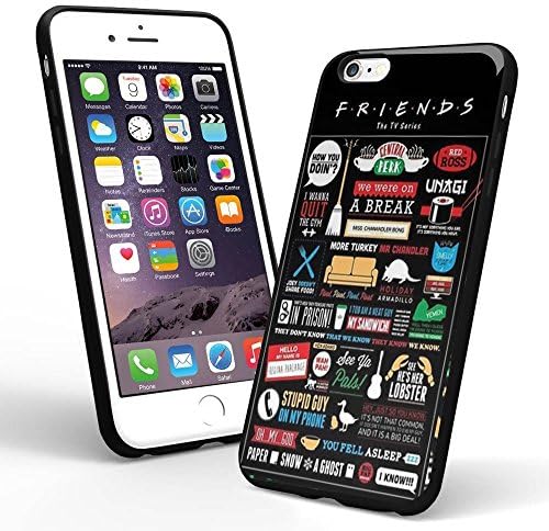 Friends Tv Cover Collage for Iphone Case and Samsung Case (iPhone 6 plus black)
