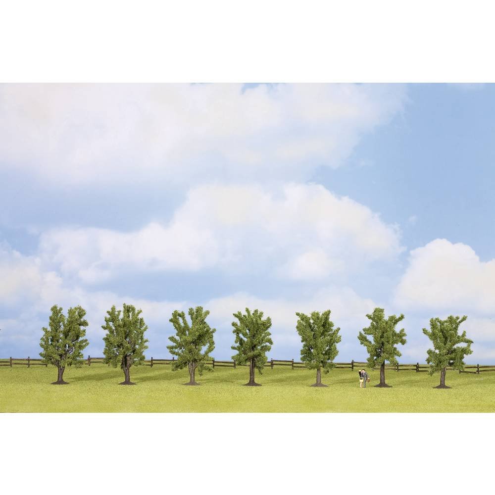 Noch 25088 8 cm High Deciduous Trees Landscape Modelling (7-Piece)