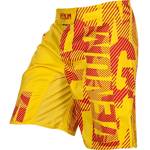 Venum Men's Speed Camo Urban Fight Shorts, Yellow, Medium