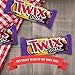 TWIX Dark Chocolate Singles Size Cookie Bar Candy, 1.79 Ounce Bar, Pack of 36