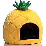 large pineapple dog bed