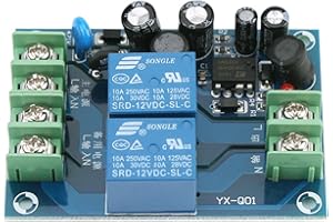 GINYIA Automatic Emergency Power Switch, AC 85-240V 110V 220V 230V 10A Automatic Switch Module Dual Power Supply Automatic Switching Controller Module AC Power Supply Switch