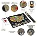 Scratch off Map of USA – Laminated Scratch US Map (Wall Poster) with Associations & Landmarks – Track your Travels – 18.5 x 26.77in – by OutFormal