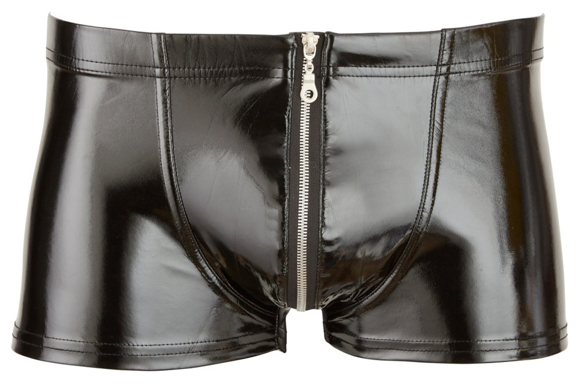 Black Level Men's Vinyl Pants with Zip, 2X-Large