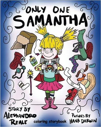Only One Samantha: Children's Coloring Storybook 