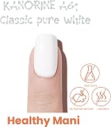 Kanorine 15 ml White Gel Nail Polish UV LED Soak Off Varnish Salon DIY view 3