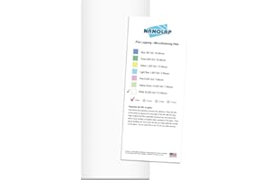 NANOLAP PSA Lapping Film, 1 Pc 0.3 Micron (60,000 Grit) Adhesive Polishing Paper, 4-1/4” x 11” Microfinishing Fine Sanding Paper, Sanding Film for Scary Sharp Sharpening System, Aluminum Oxide AO