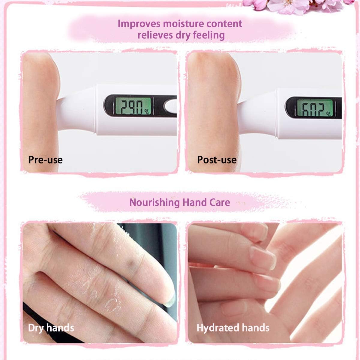 Hand Cream Hand Lotion, 10 Pack Plant Fragrance Hand Cream Moisturizing Hand Care Cream Gift Set for Working Hands & Dry Skin,Travel Size Hand Lotion, Best Women Gifts-30ml: Health & Personal Care