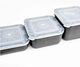 Partridge Of Redditch Bait Tub with Lid 2 Pint Black Plastic Box view 1