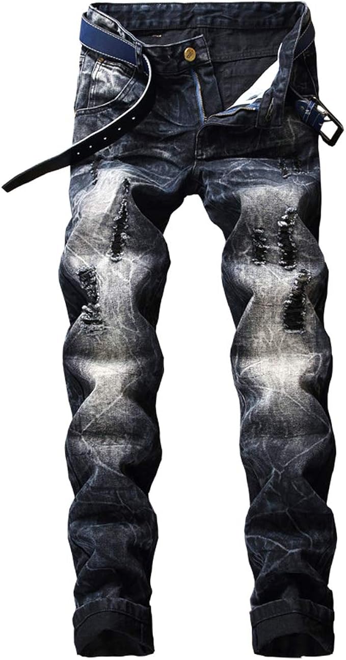 army fatigue biker jeans