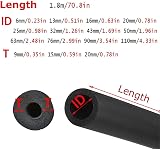 MObyat Pipe Insulation Foam Tube Tubing AC Water Pipe Freeze Protection Heat view 7