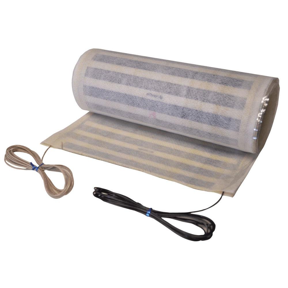 7.5 Sqft Electric Floor Heating System for Tile & Glue-Down Floors - 1.5' x 5'