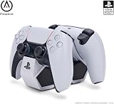 PowerA Twin Charging Station for PS5 DualSense Controllers Official Licensed view 2