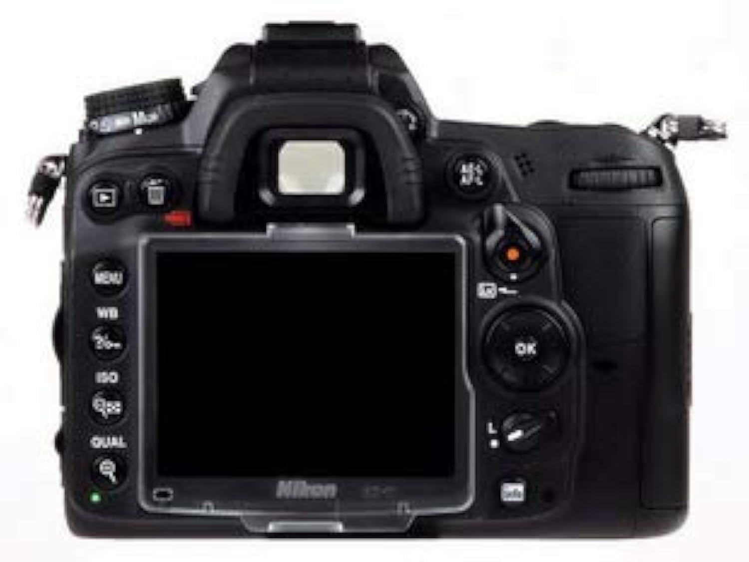 YRTIYO D800 LCD Screen Protective Cover for Nikon D800 D810 SLR Camera, Transparent ABS Screen Protector, Replace BM-12, [2-Pack]