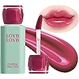 LOVB LOVB Pudding Glow Korean Lip Tint | Natural Lip Stain | Gloss to Stain | Long-Lasting & Non-Sticky | Lightweight Lip Tint 0.14 oz. (02 ENDING ROSE)