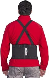 RUBI 80913 Lumbar Support Belt D M-L 41 Construction Back Brace Ergonomic view 2