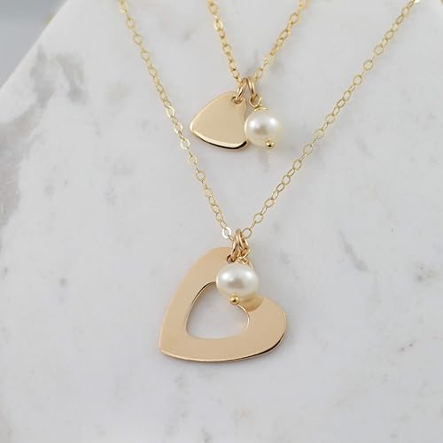 mother daughter pearl necklace
